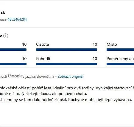 Dom wakacyjny Kamenice Dobšín